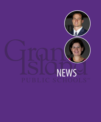  GIPS News graphics with headshots of Mr. Joe Eckerman and Mrs. Kayla Wichman.